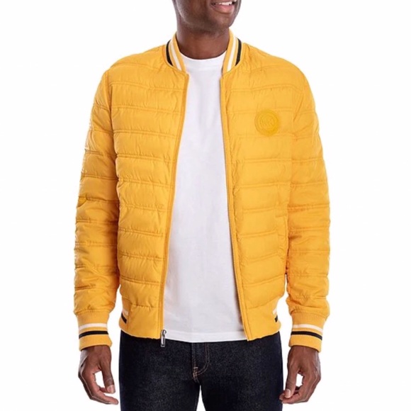 MICHAEL KORS QUILTED BOMBER JACKET